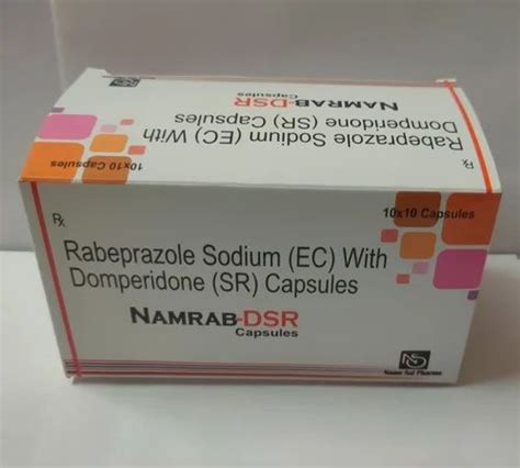 Namrab Dsr Rabeprazole Sodium Domperidone Capsule X Capsules