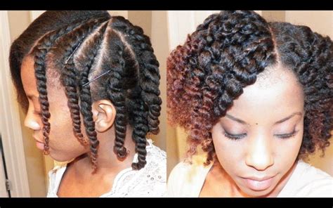 Flat Twist Out On Blown Out Natural Hair Video Natural Hair Blowout