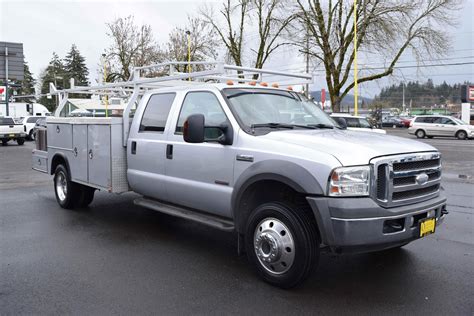 Used Ford F450 Super Duty Crew Cab And Chassis 2005 For Sale In Springfield Or Oregon Auto Group