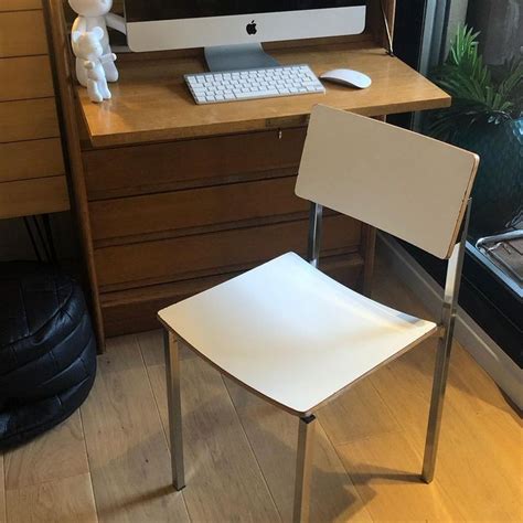 Brocante Voltaire On Instagram Chaises Formica Blanche Tr S Design