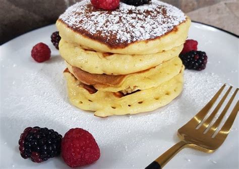 Resep Fluffy Yoghurt Pancake Oleh MamiNa Cookpad