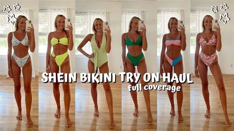 HUGE SHEIN BIKINI TRY ON HAUL FOR SUMMER 2022 High Waist Midrise