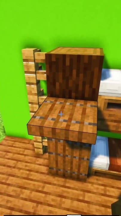 Minecraft Bunk Bed Tutorial Shorts Youtube