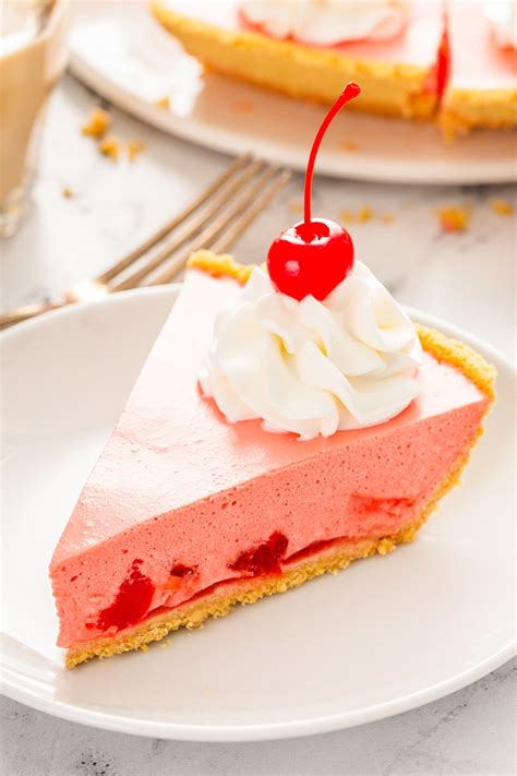 Cherry Cream Pie No Bake Cherry Pie The Novice Chef