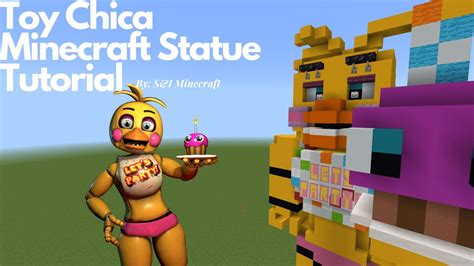 Toy Chica Minecraft Statue Tutorial FNaF HW YouTube