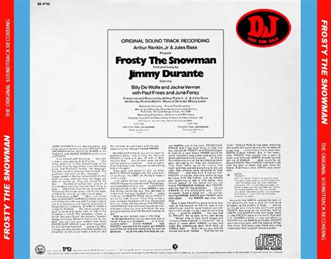 Rankin / Bass - Frosty The Snowman - The Original Soundtrack Recording ...