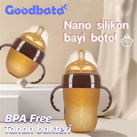 Jual Ml Ml Silikon Nano Botol Bayi Susu Dengan Antibakteri Dot