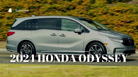 2024 Honda Odyssey Performance 2024 Honda Odyssey Next Gen Youtube