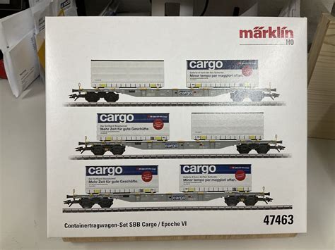 M Rklin Containertragwagen Set Sbb Epoche Iv Neu Kaufen Auf