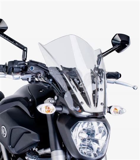 Cúpula Puig Yamaha MT 07 Naked New Generation Touring Transparente 7016W