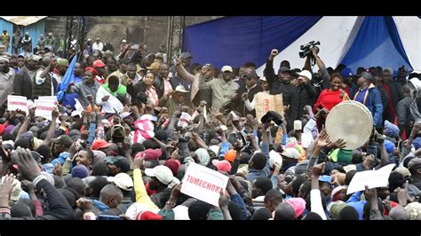 Raila Odinga Addresses Kenyans After Saba Saba Protests Youtube