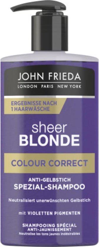 John Frieda Sheer Blonde Colour Renew Shampoo Ml Bol