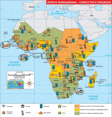 Conflitos Na Africa Mapa Mental