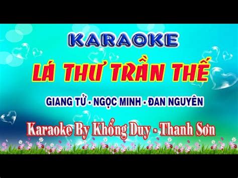 Karaoke L Th Tr N Th Beat Ca S Giang T Ft Ng C Minh Ft An