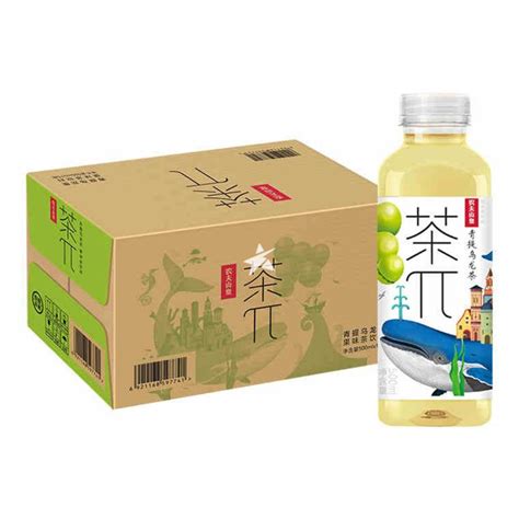 Nongfu Spring Cha π Grape Oolong Tea Drink 500ml Box of 15 Starry