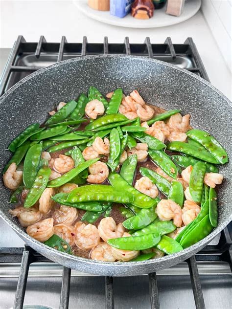 Shrimp And Snow Pea Stir Fry