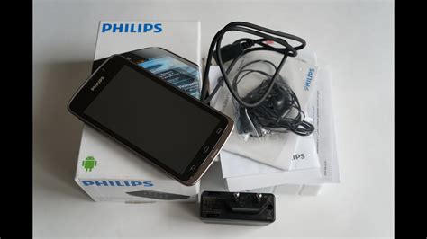 Распаковка Philips Xenium W832 (unboxing) - YouTube