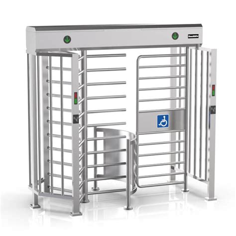 Full Height Turnstile With Wheelchair Gate DS408 Global Security