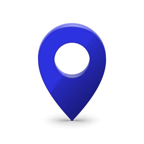 blue map pin icon marker vector images
