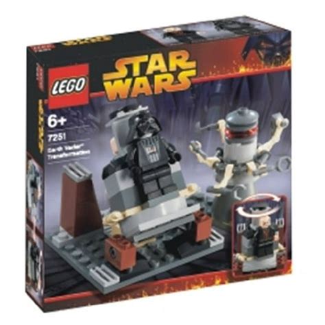 Star Wars Episode Iii Lego Set Darth Vader Transformation Walmart