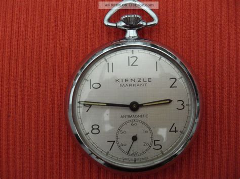 Alte Taschenuhr Kienzle Markant Antimagnetic Funktionsf Hig