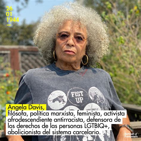 Angela Davis Filósofa Política Marxista Feminista Activista