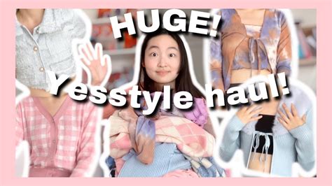 Huge Yesstyle Try On Haul 20 Items Honest Review 2021 Spring And