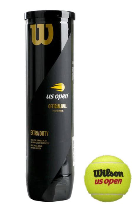 Wilson Balles Tennis US Open Extra Duty (4 balles)
