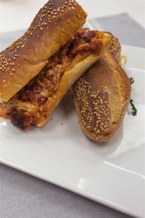 Eggplant Parmigiana Sandwich Appetizers Salads Soups Baked