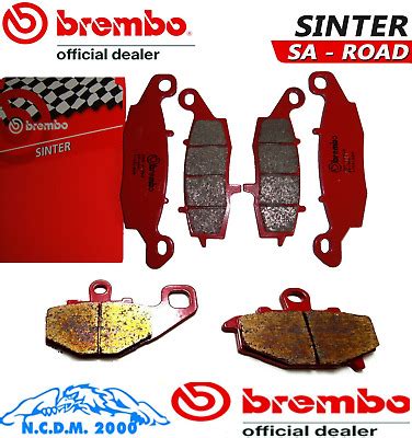 Beläge Bremse Brembo Sa Vorne Hinten Kawasaki ER 6F 650 2008 2009 eBay