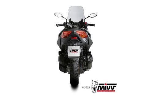 Pot D Chappement Yamaha X Max Mivv Mover Inox Verni Noir Mv Ya