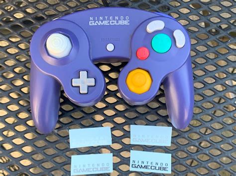 Gamecube Controller Logo Decal COLOR OPTIONS - Etsy