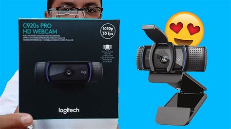 Webcam Logitech C920s Pro Unboxing Primeiras Impressões E Teste De Imagem E Áudio Youtube