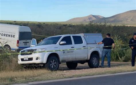 Una mujer entre los victimados de la carretera Parral Jiménez mujer