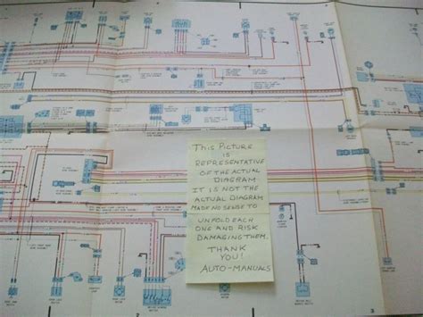 1983 GM CADILLAC ELDORADO BODY ELECTRICAL WIRING CIRCUIT COLOR CODED