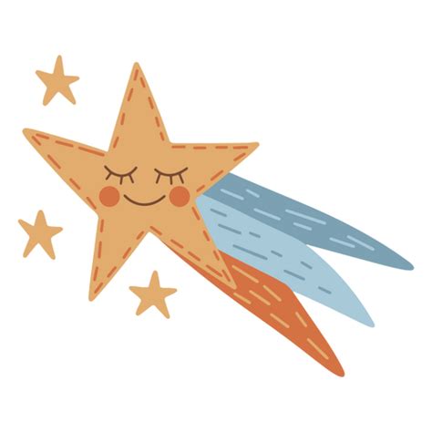 Cute Star Icon PNG & SVG Design For T-Shirts