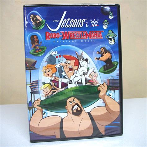 Jetsons And The Wwe Robo Wrestlemania Dvd Animated Movie New Sealed Hanna