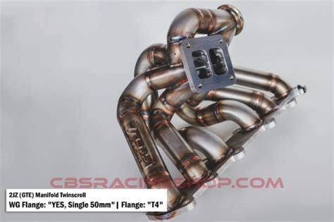 CBS Racing Shop 2JZ GTE Manifold Twinscroll CBS Racing