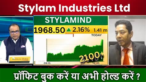 Stylam Industries Ltd Share Latest News Stylam Industries Share Price