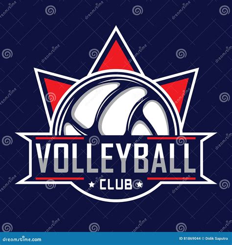 Volleyball Logo, America Logo Stock Vector - Illustration of ...