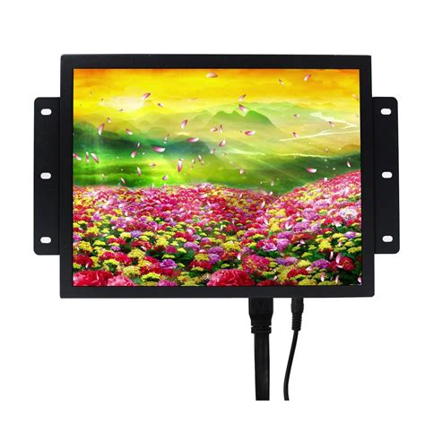 VSDISPLAY 12 1 TFT LCD Monitor Built In Speaker Metal Shell 800x600