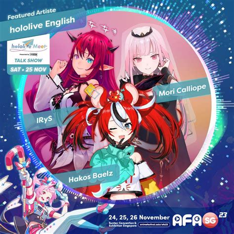 Hololive Meet Afa Singapore Cat Tickets Tickets Vouchers