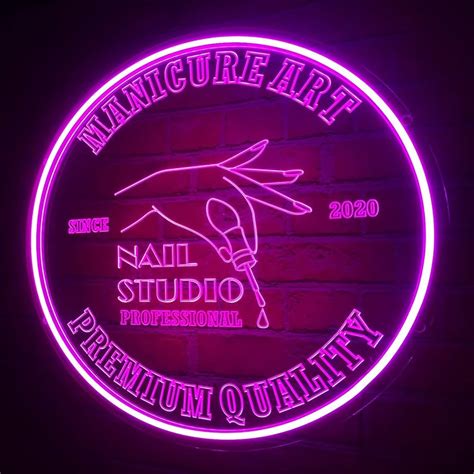 Nail Salon Neon Sign