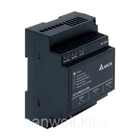 DRU-24V10ACZ Блок питания на Din-рейку с функцией UPS Delta Electronics ...