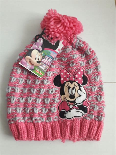 Czapka Myszka Minnie Zimowa Dzianinowa Disney Sklep EMPIK