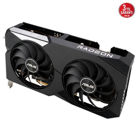 Asus Amd Radeon Dual Rx6600 8g Rdna 2 8gb 7nm Gpu 128bit Gddr6 Hdmi Dp