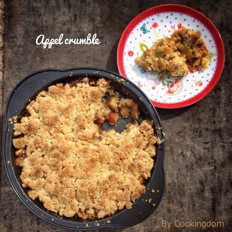 Appel Crumble Cookingdom