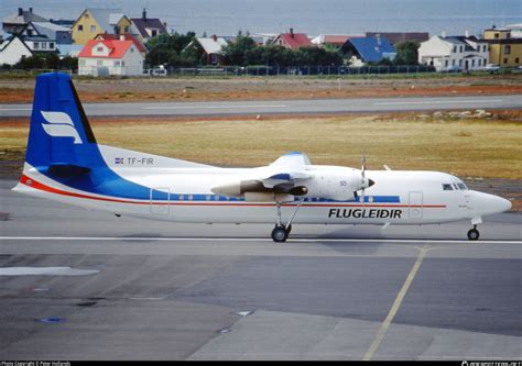 Tf Fir Flugleidir Fokker 50 F27 Mark 050 Photo By Peter Hollands Id