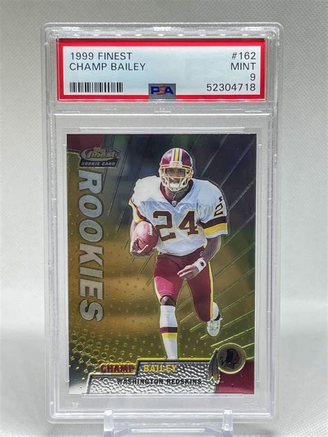 1999 Topps Finest 162 Champ Bailey RC For Sale Online EBay