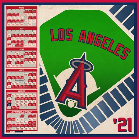 2021 Angels Schedule - Album in comments : r/angelsbaseball